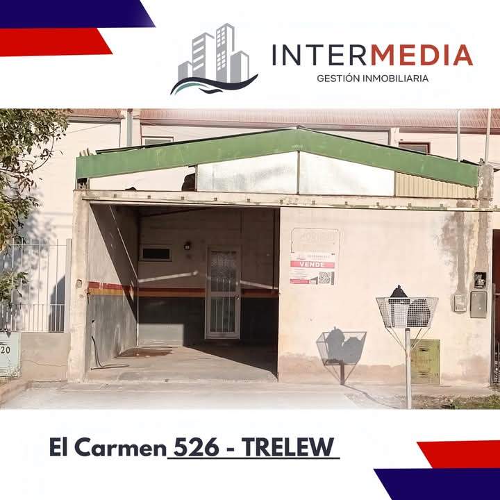Casa en VENTA con Galpón TRELEW