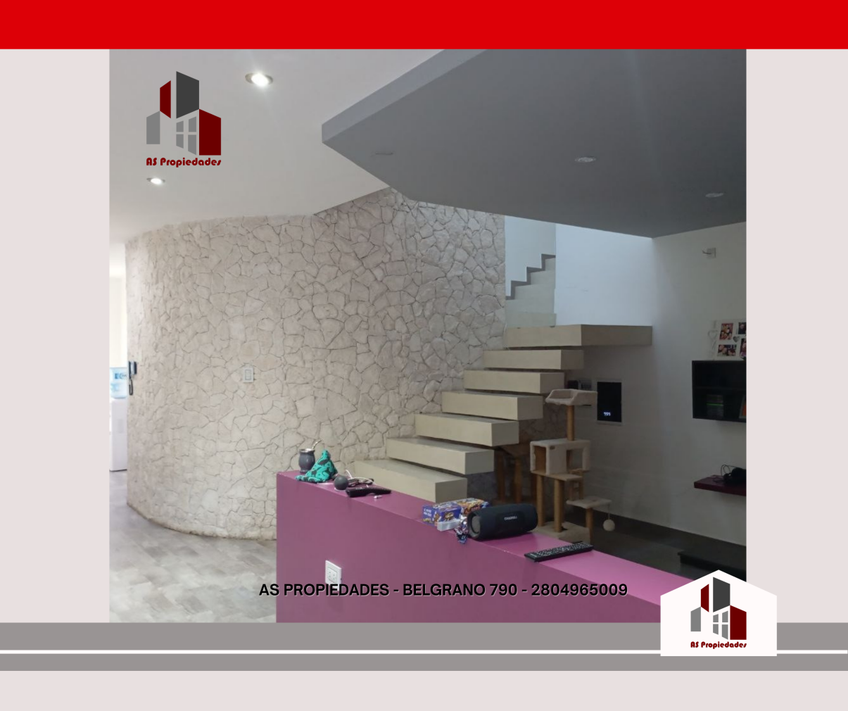 HERMOSA CASA EN DOS PLANTAS EN PLAYA UNION