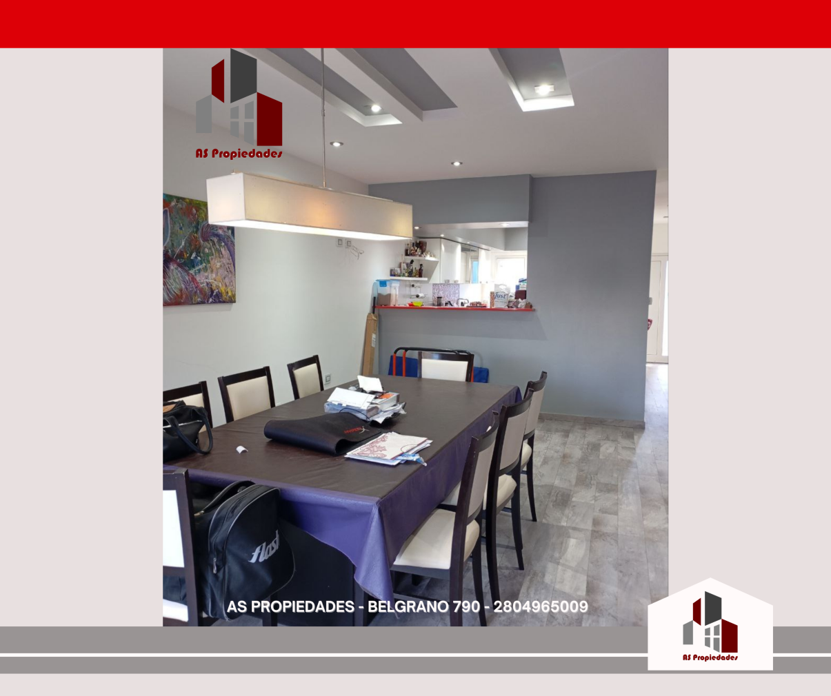 HERMOSA CASA EN DOS PLANTAS EN PLAYA UNION