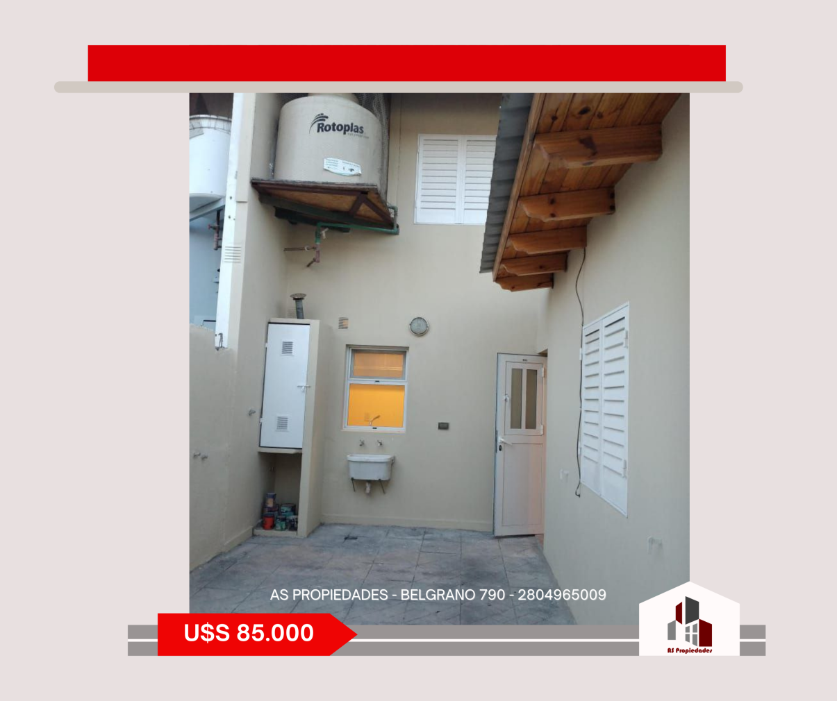 AMPLIO DUPLEX EN VENTA EN RAWSON