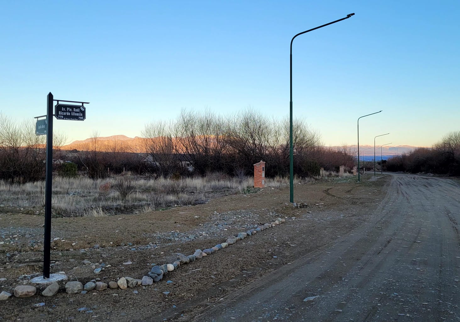 Terreno con costa de Rio Percy