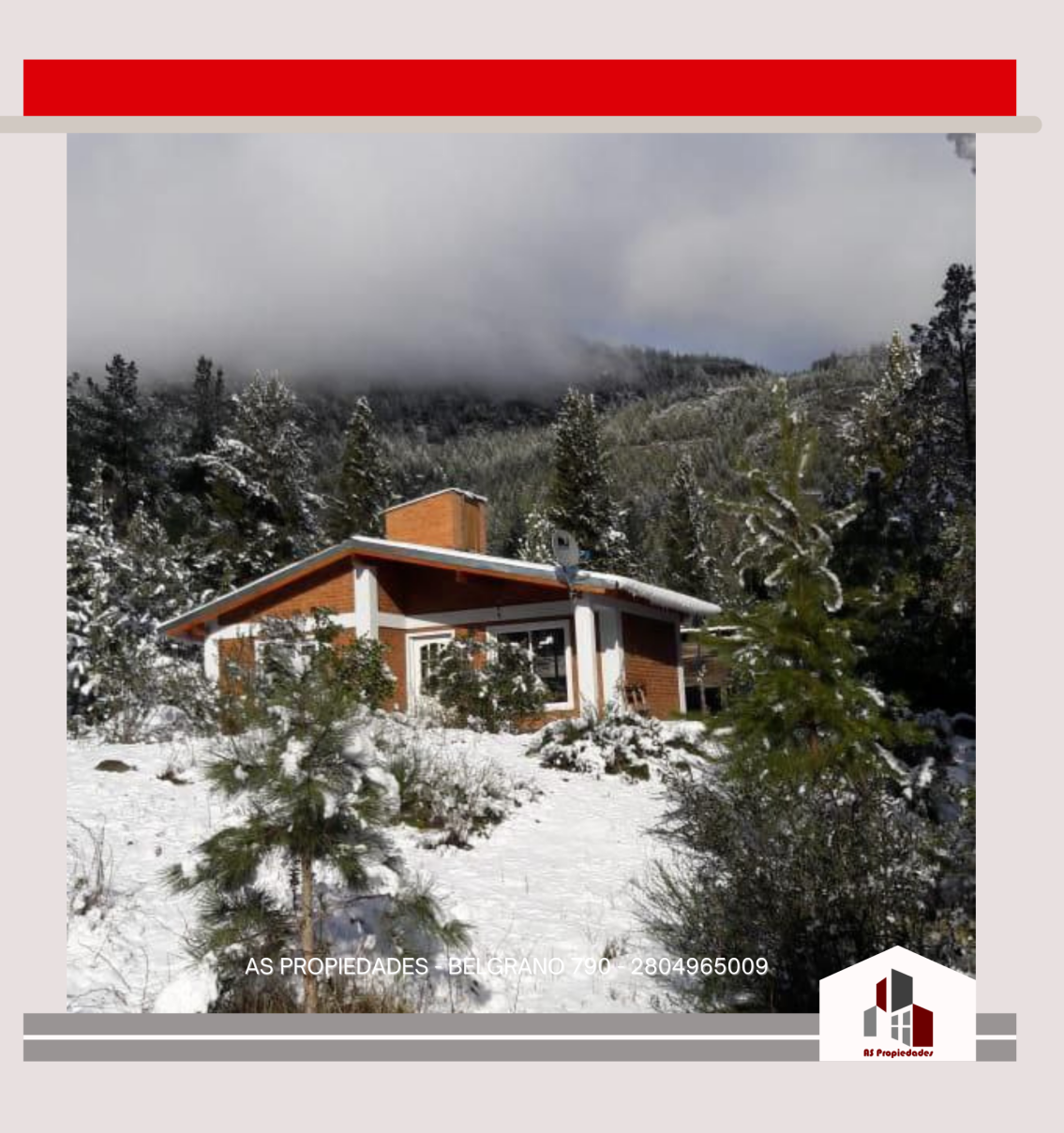 EN VENTA!!  7.5 HECTAREAS A LA VERA DE RUTA 40