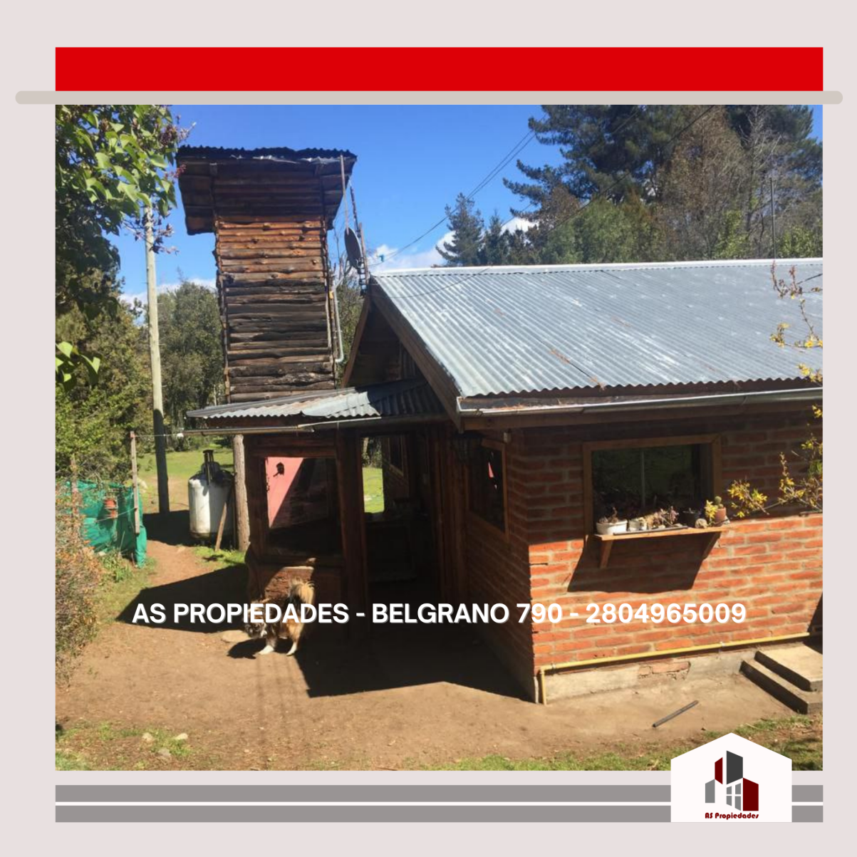 EN VENTA!!  7.5 HECTAREAS A LA VERA DE RUTA 40