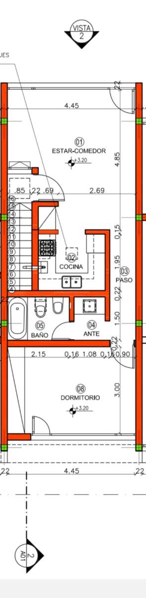Departamento 1 Dorm  López y Planes al 1100 (Trelew)